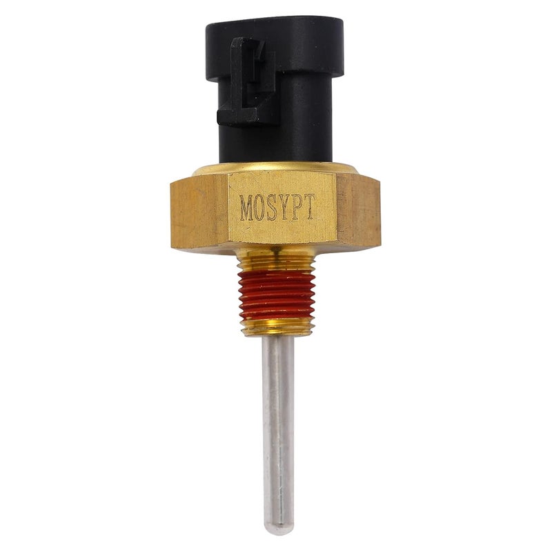 MOSYPT 4383933 3-Pin 1/4-18 NPT Coolant Level Sensor Switch Compatible for Cummins K19 K38 Engine 0193-0468 - Image 1